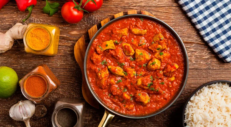 Chicken Chakhokhbeli in the oven